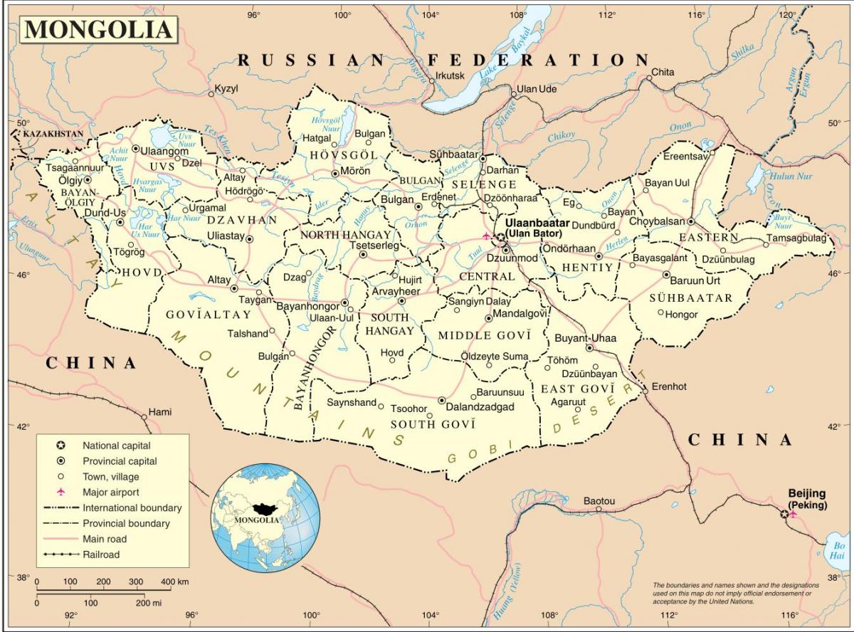 Mongoli, vend hartë